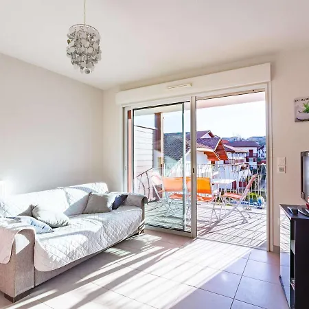 Moderne A 300m De La Avec Terrasse Et Parking Securise - Fr-1-2-417 아파트
